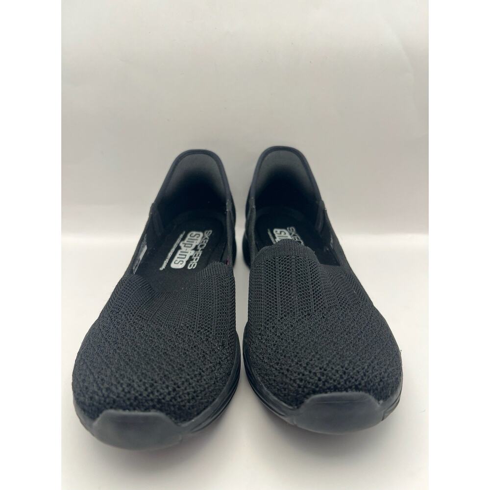 Skechers Hands Free Slip Ins Seager Believe It Black Shoes Women Size 7.5 - Picture 5 of 9